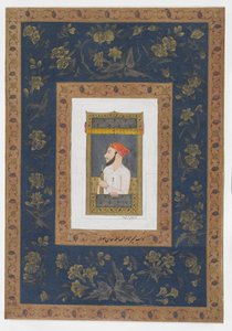 Nawab Amir al-Umara Zabita Khan, Folio de Álbum con Pintura, c.1770 de Mughal School